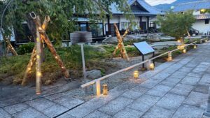 石あかり　石あかりロード　エクステリア　再加工　古墓
