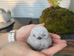 シマエナガ ツアー 石 アート 芸術 祈り 山田忠 石割り 体験